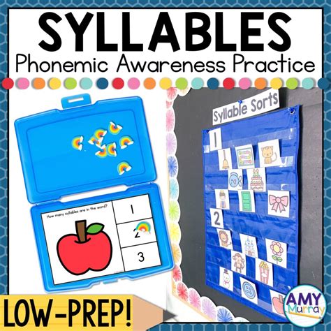 struggle with a problem syllatiles|Phonological and Phonemic Awareness: In Practice.
